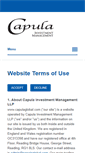 Mobile Screenshot of capulaglobal.com